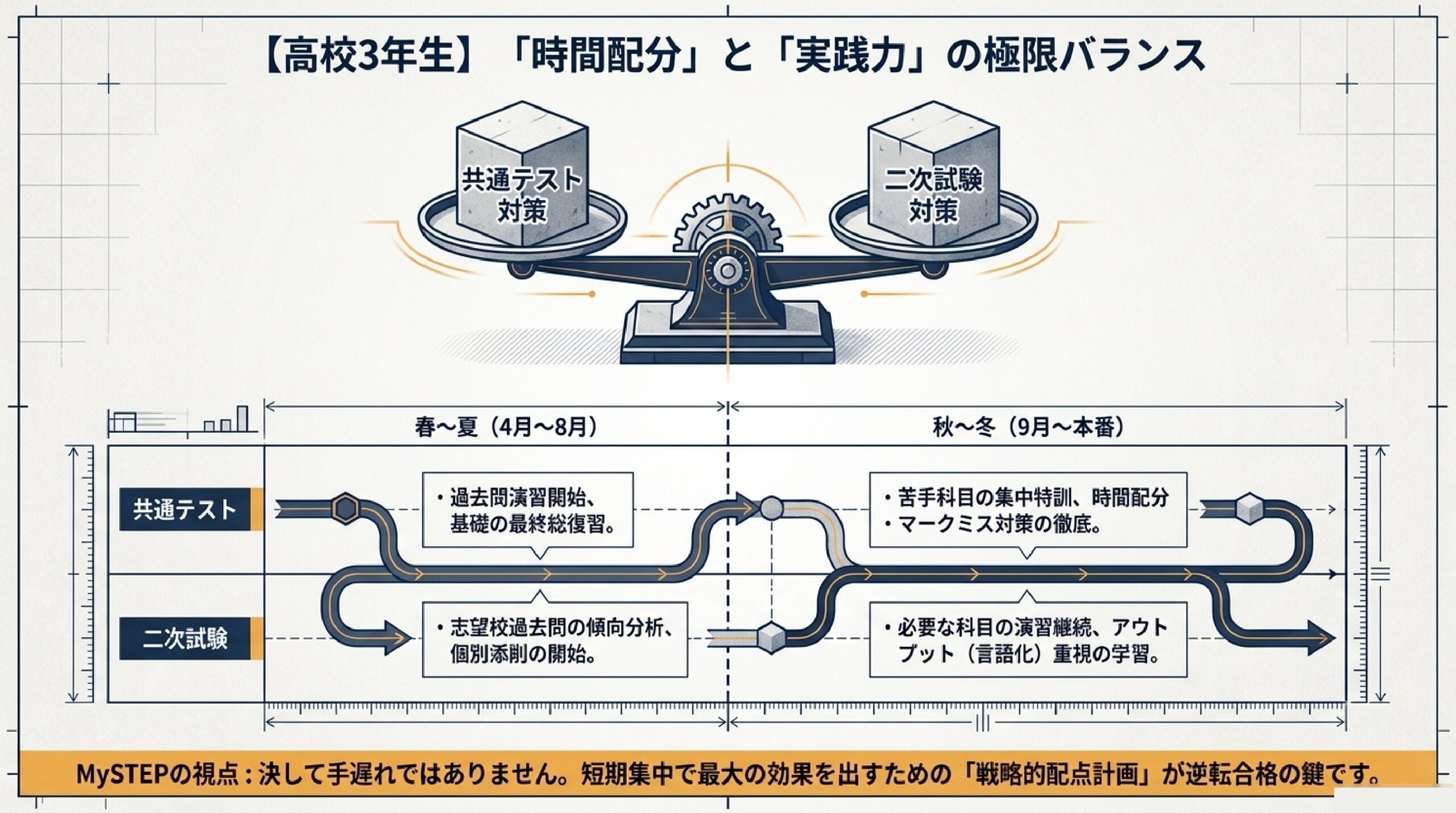 あざみ野の塾による大学受験・共通テスト対策の逆算スケジュール解説(9)