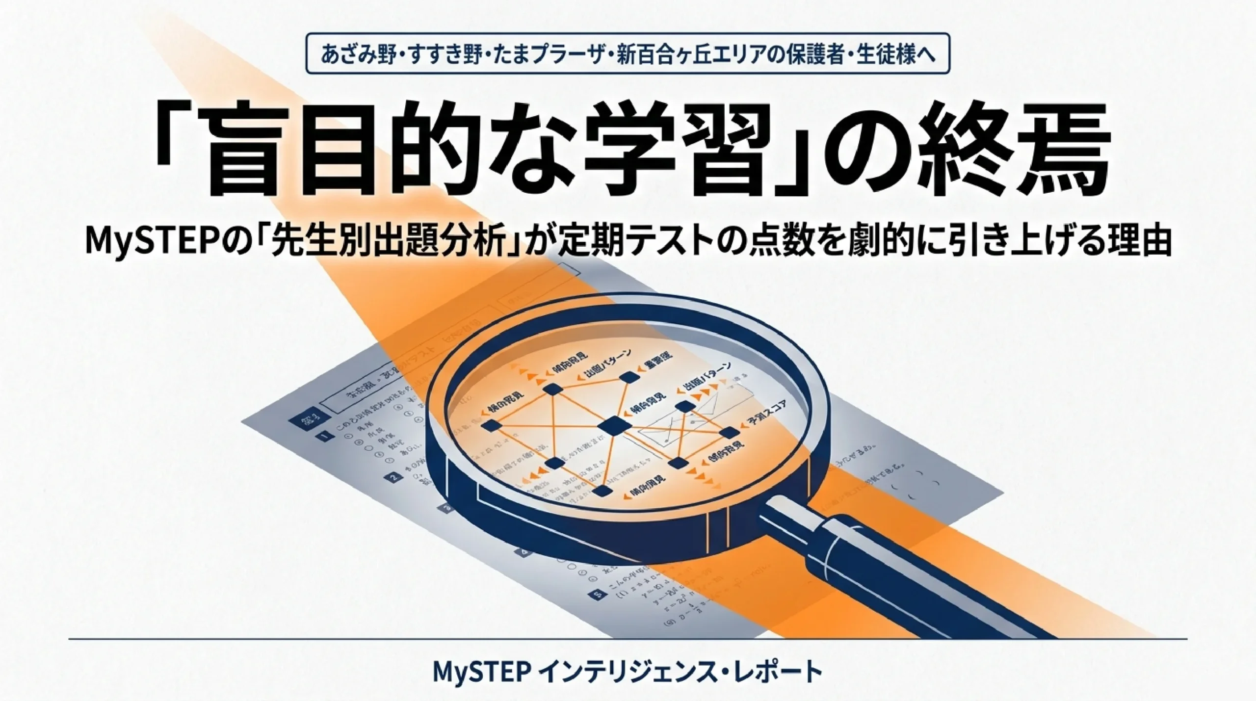 すすき野中・あざみ野中の先生別出題傾向を徹底分析｜MySTEP定期テスト対策