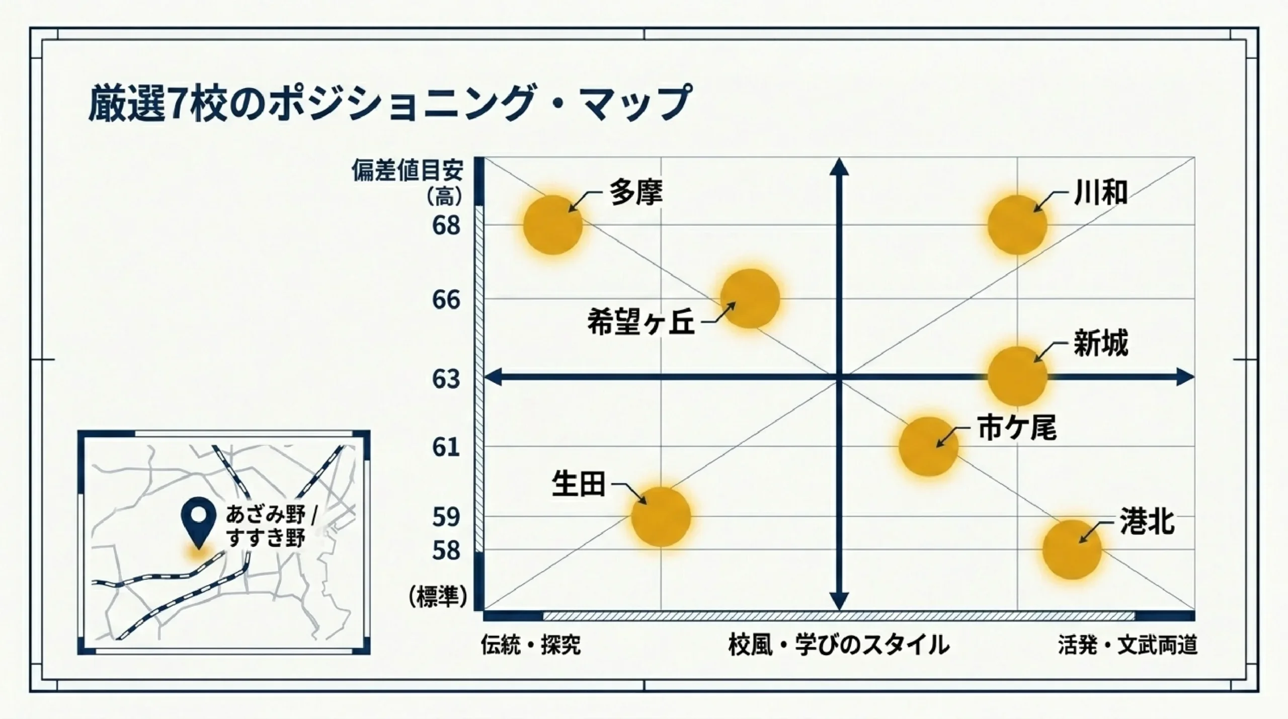 難関大を目指せる進学重視の公立高校｜あざみ野・すすき野から通える高校