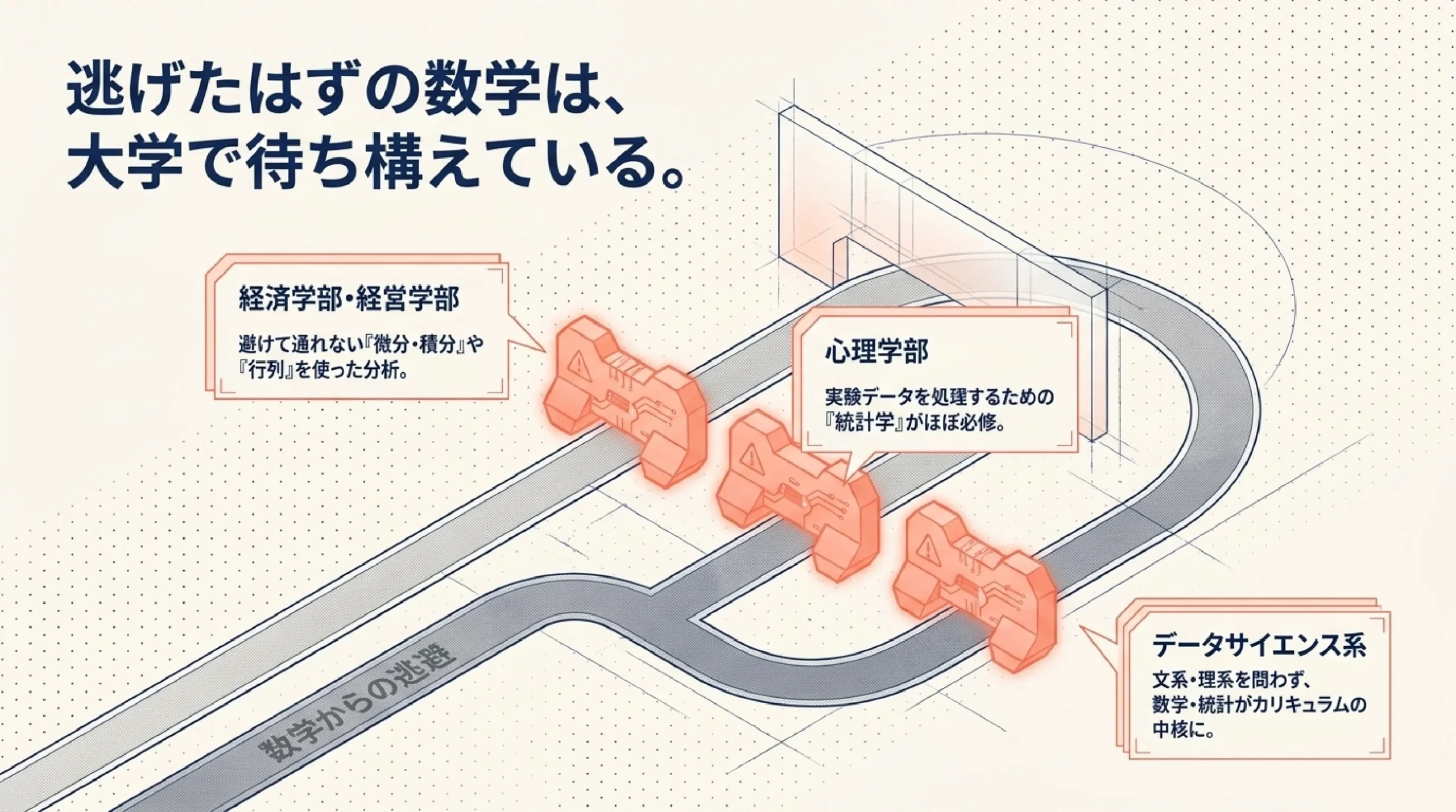 「数学が苦手だから文系」が危険な理由｜文理選択の落とし穴｜図解スライド4