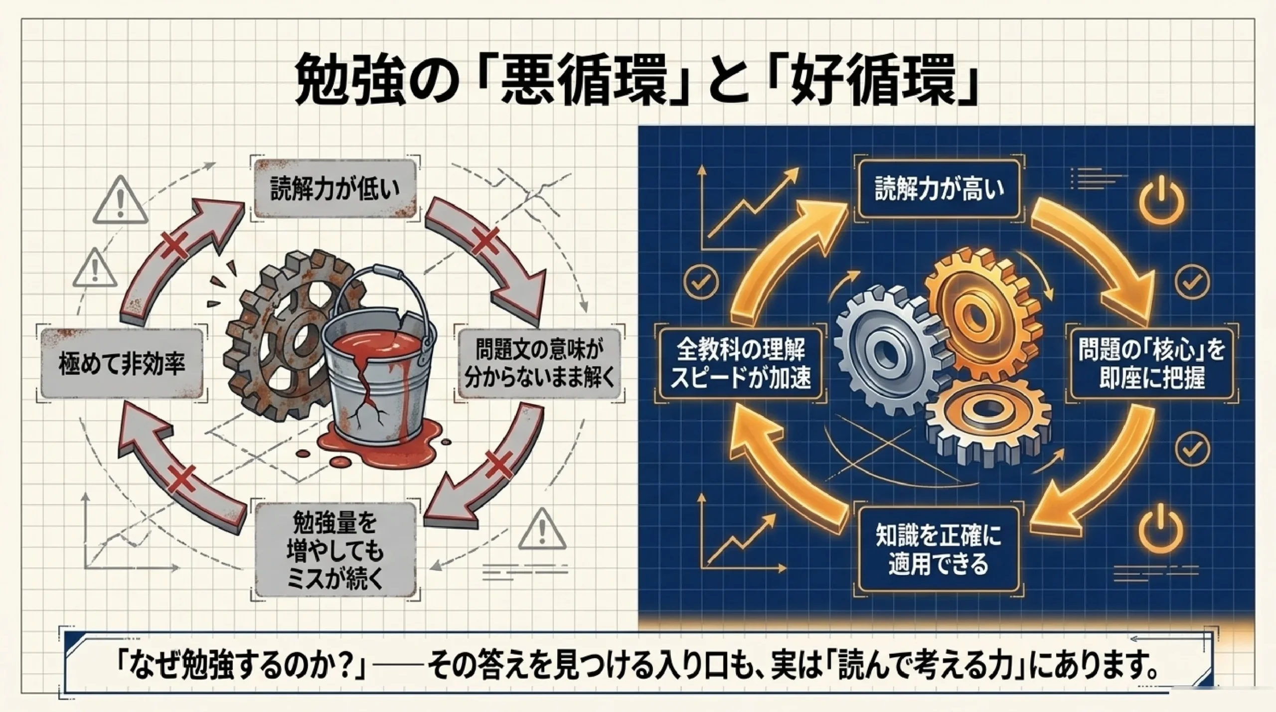 読解力はすべての教科・仕事の土台｜高校生のうちに伸ばす理由と方法