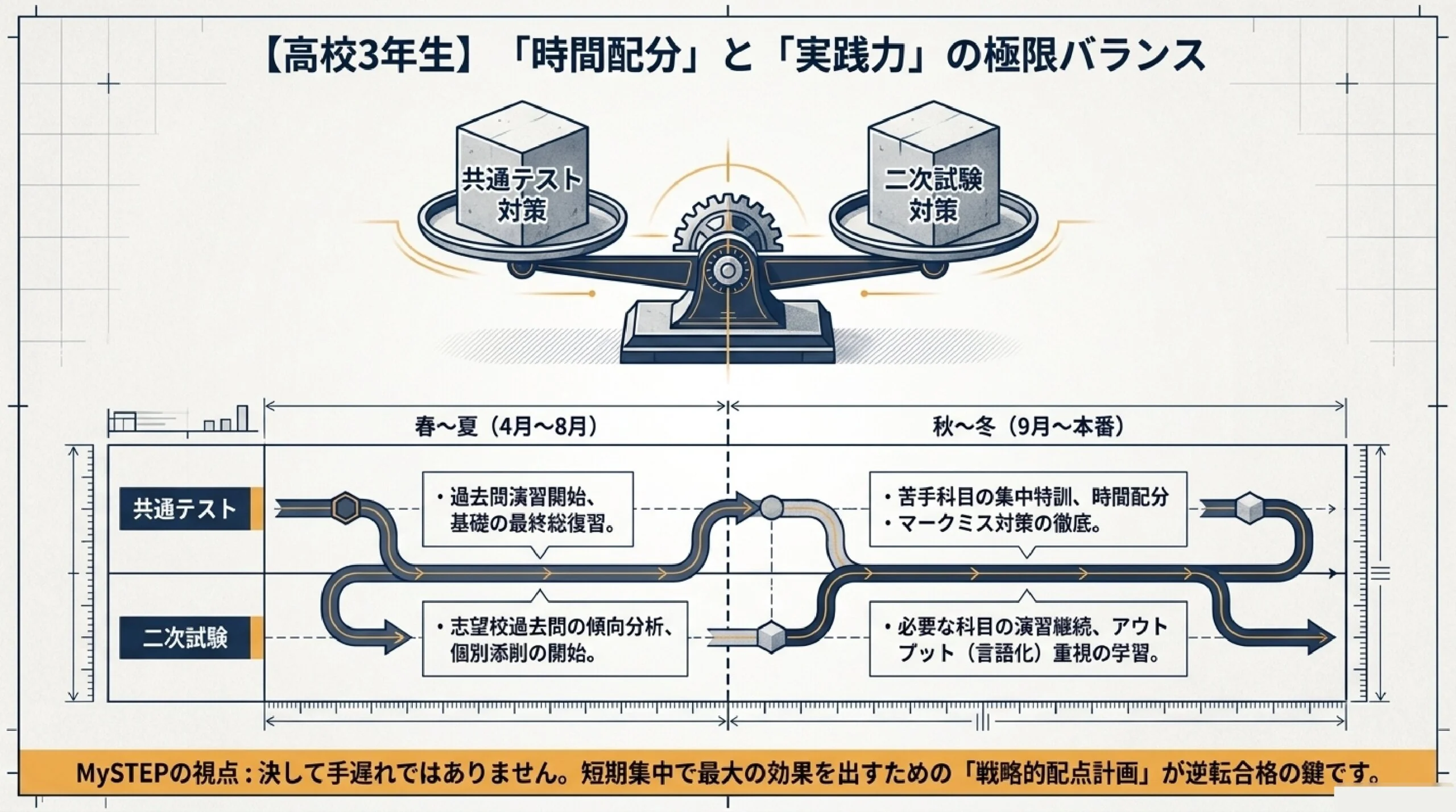 あざみ野の塾による大学受験・共通テスト対策の逆算スケジュール解説(9)