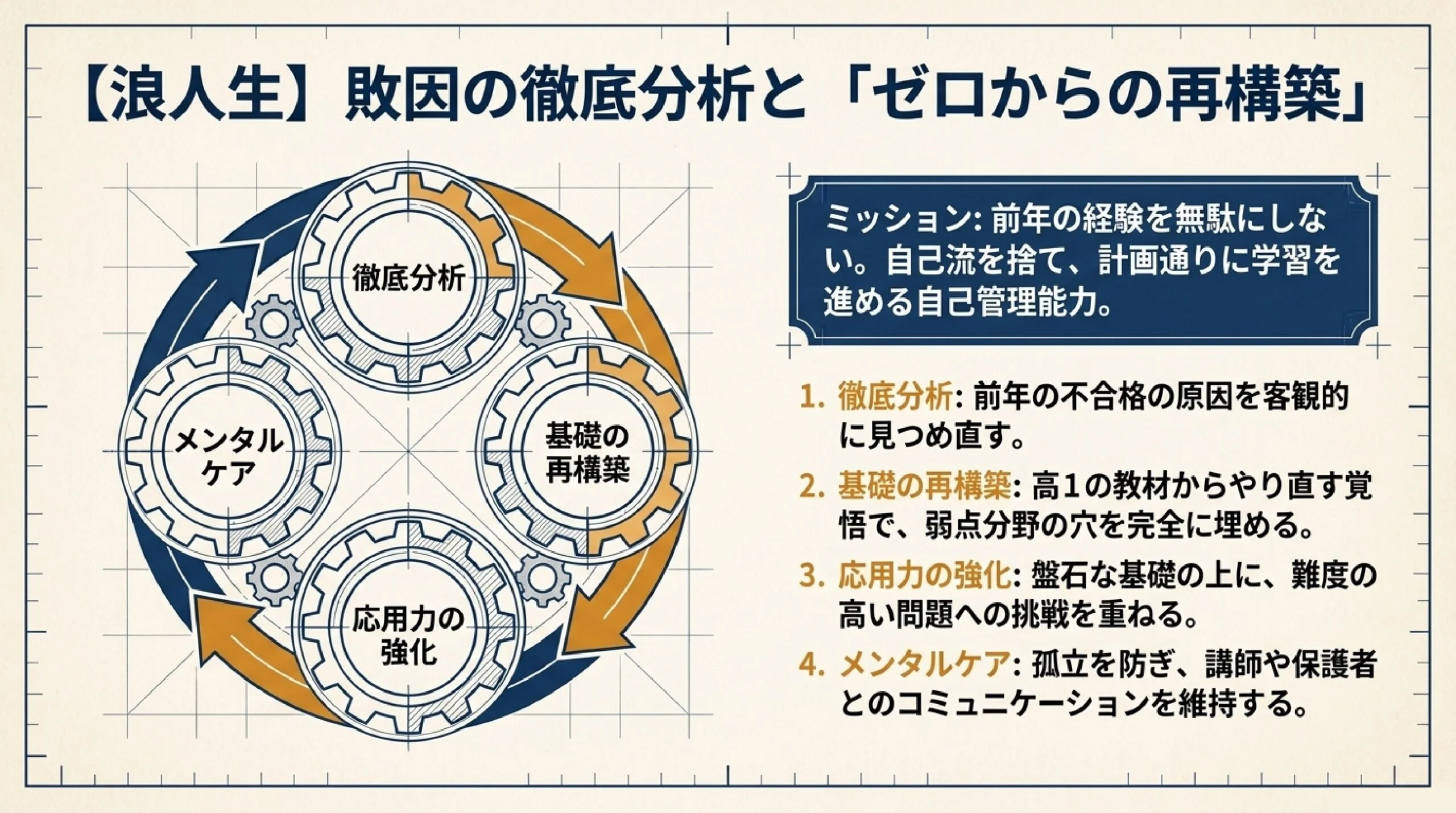 あざみ野の塾が解説する大学受験・共通テスト対策の逆算スケジュール図(10)
