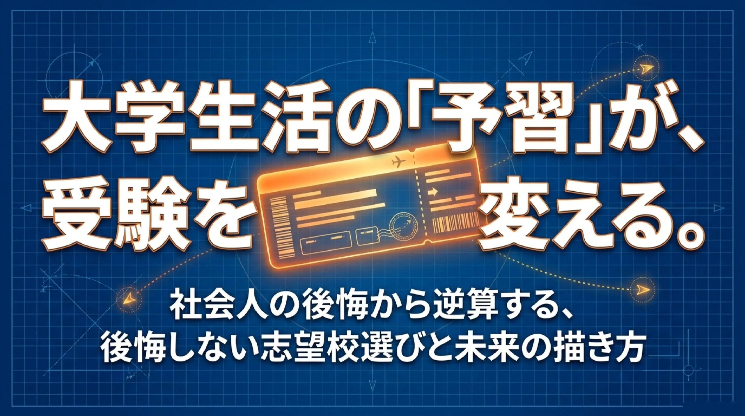 大学生のうちにやっておくべきこと｜高校生のための未来の予習