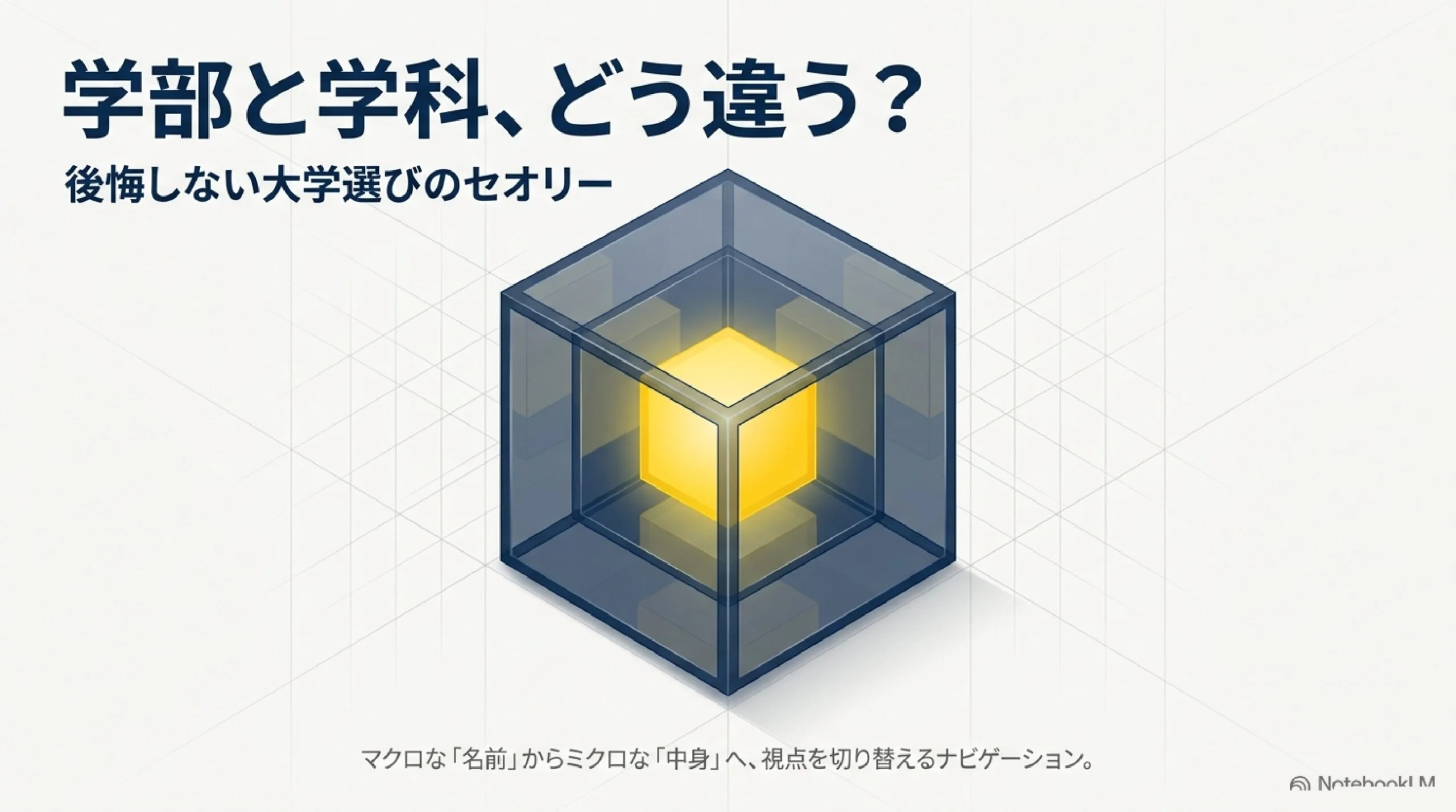 学部と学科の違いを1記事で理解する｜大学選びの基本
